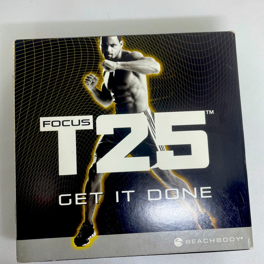 T25 Get It Done Workout Series includes Calendar